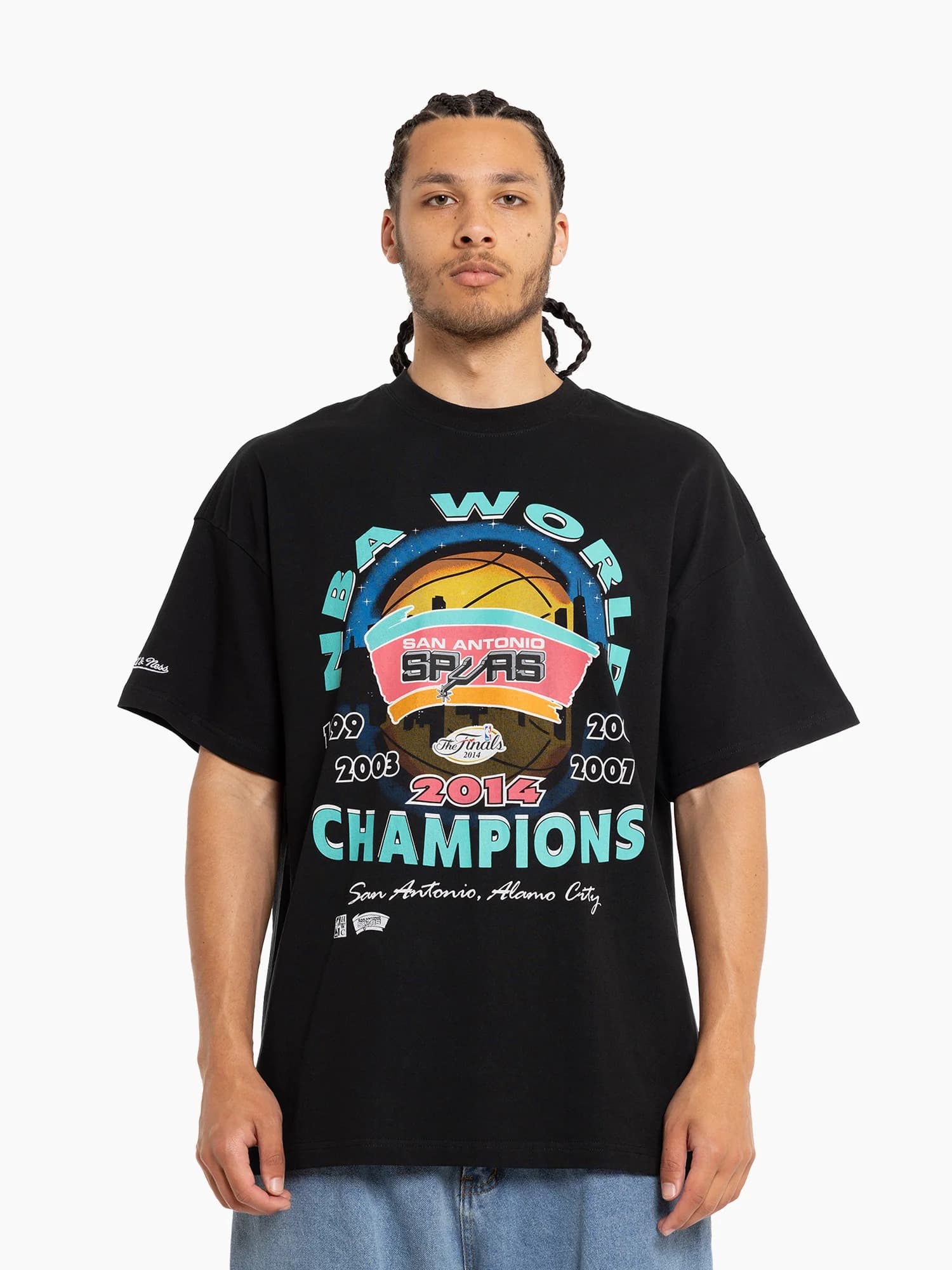 Mitchell-Ness-San-Antonio-Spurs-2014-World-Champs-NBA-T-Shirt-6