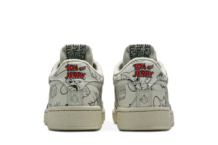 Кроссовки Reebok Tom & Jerry x Club C 'Sketch'