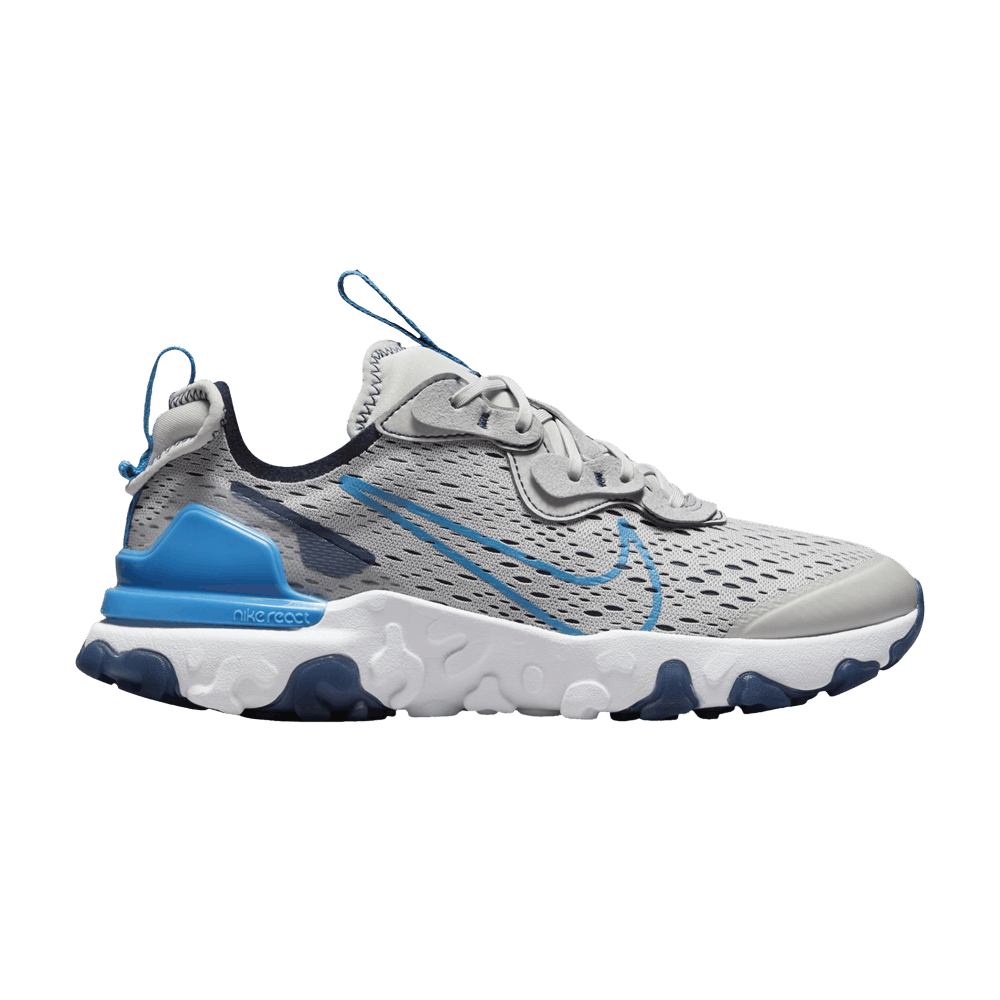 Кроссовки Nike React Vision GS 'Grey Fog Midnight Navy'