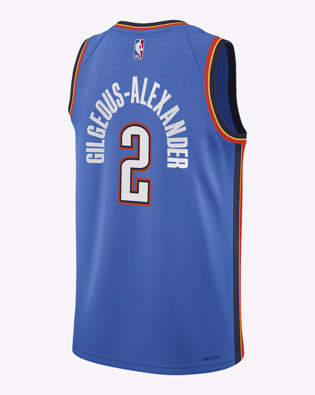 Детское баскетбольное джерси Nike NBA Shai Gilgeous-Alexander OKC 24-25 Icon Edition Swingman
