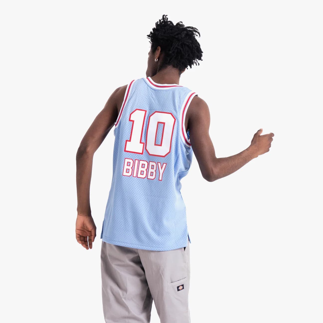 Баскетбольная джерси 2004-05 Sacramento Kings Mike Bibby #10 Swingman Hardwood Classics Blue Jersey
