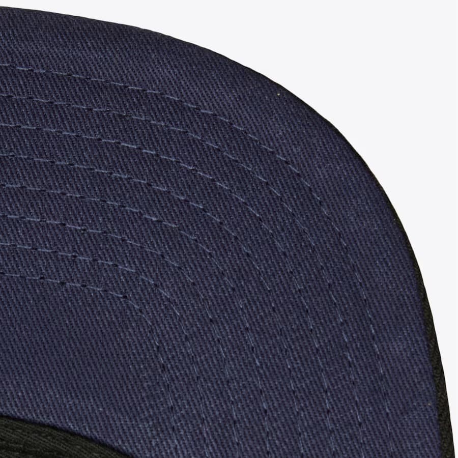 Бейсболка Mitchell & Ness Black St. Louis Blues Big Face 7.0 Vintage Snapback Hat