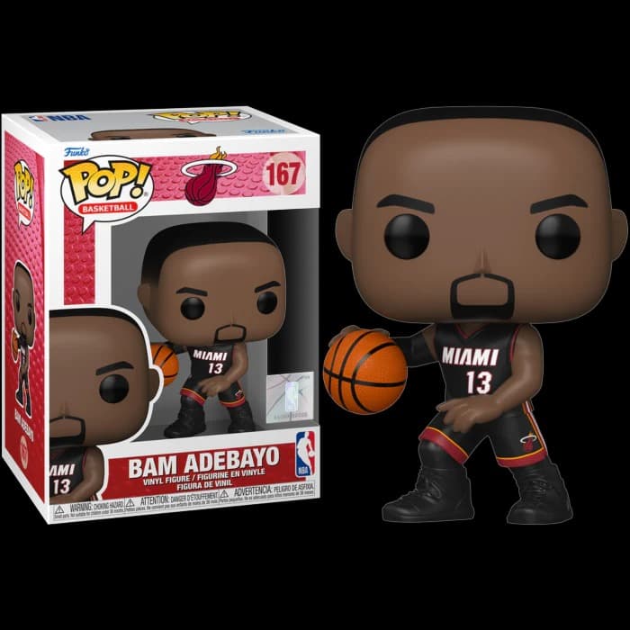 Коллекционная фигурка Funko Bam Adebayo Miami Heat Icon Edition NBA Pop Vinyl
