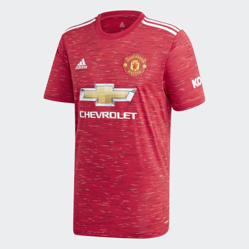 Футболка adidas Manchester United Home Shirt 2020-21 Jersey Red