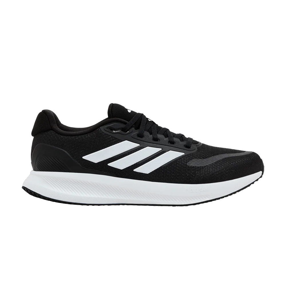 Кроссовки Adidas Runfalcon 5 Wide 'Black White'