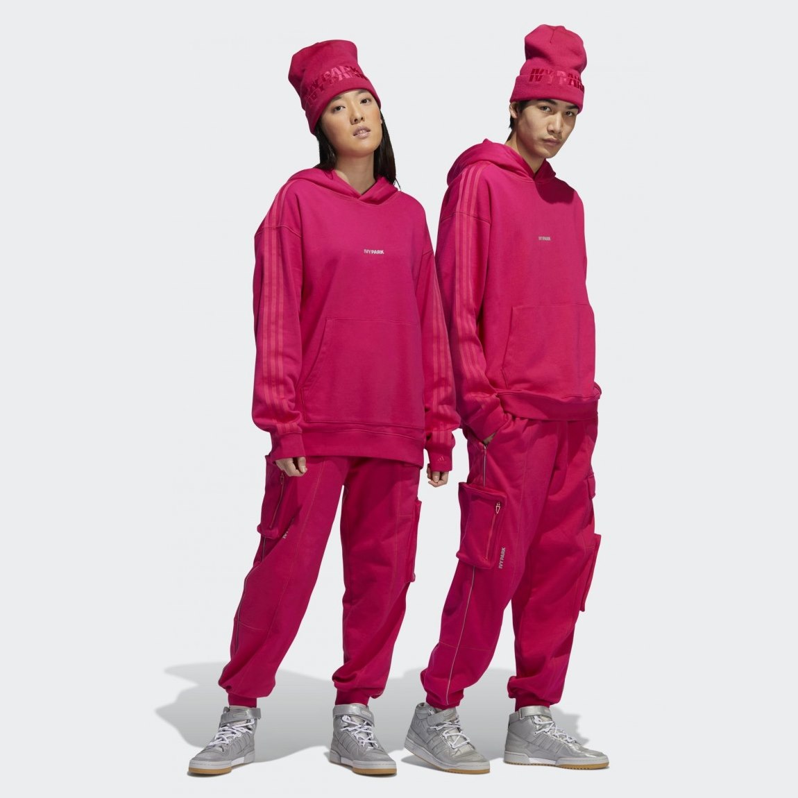 Спортивные штаны adidas Ivy Park Cargo Sweat Pants (All Gender) Bold Pink