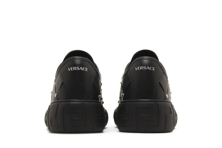 Кроссовки Versace Greca Sneaker 'Cut-Out Stud - Black'
