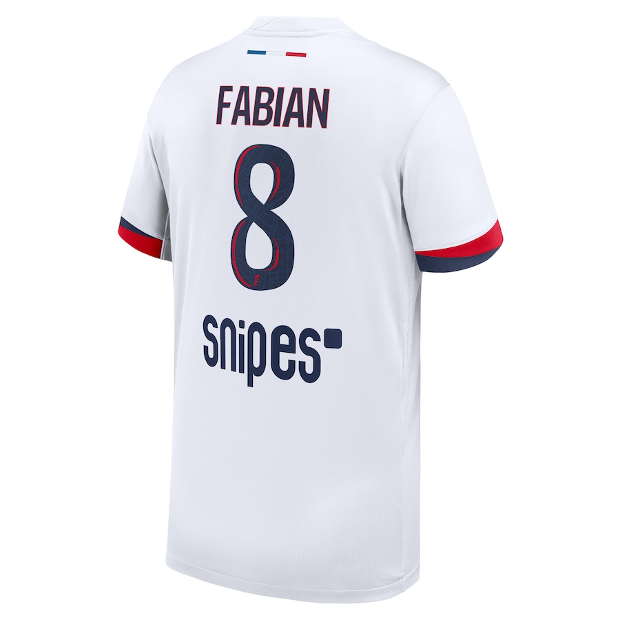 Детская Футбольная форма PSG Nike Away Stadium Shirt 2025-26 - Fabian 8