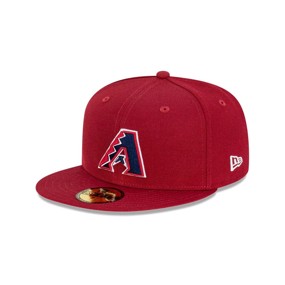 Бейсболка New Era Arizona Diamondbacks Bordeaux 59FIFTY MLB Fitted Hat