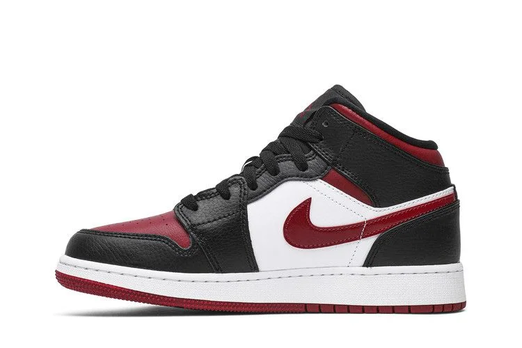 Кроссовки Air Jordan 1 Mid GS 'Noble Red'
