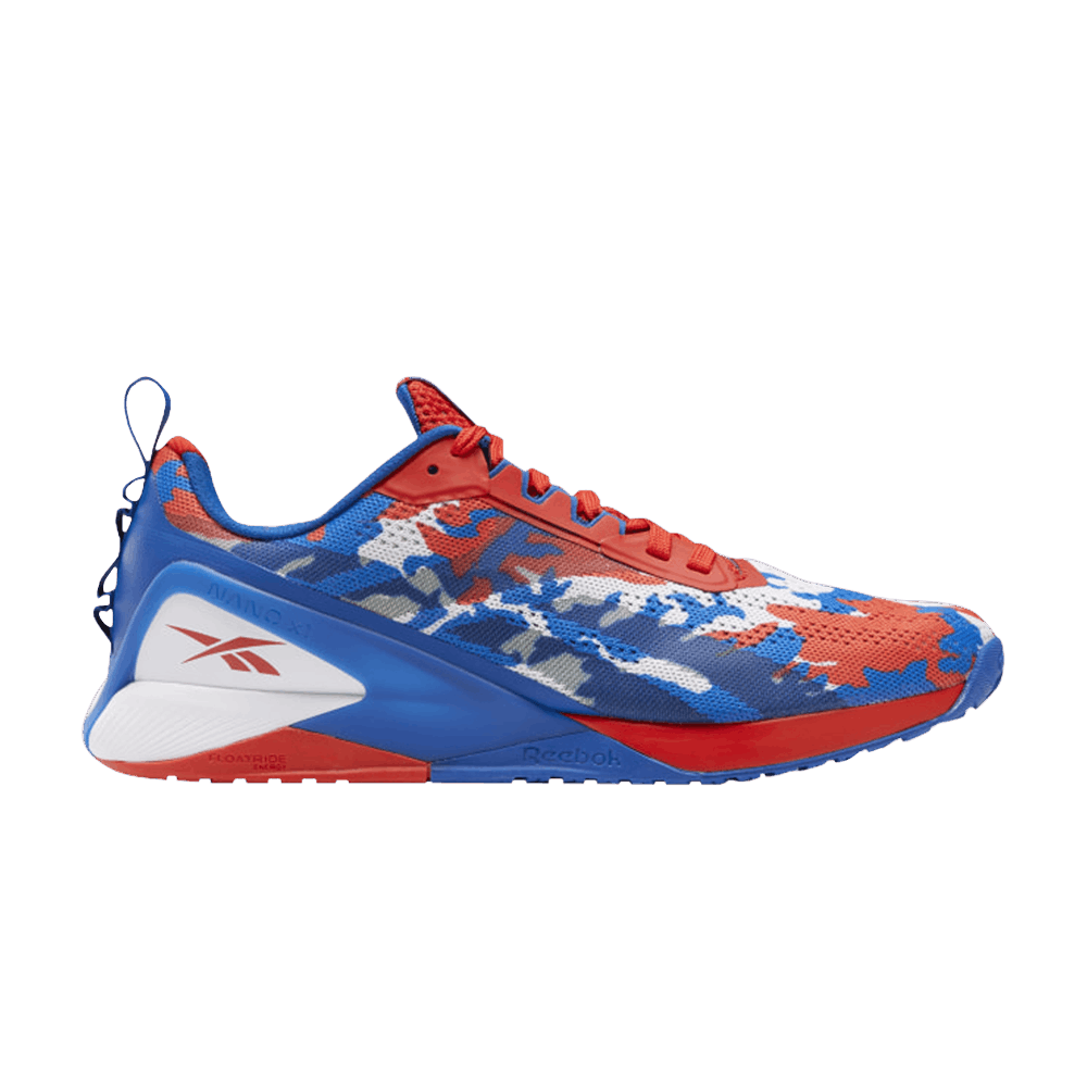 Кроссовки Reebok Nano X1 'Red Blue Camo'