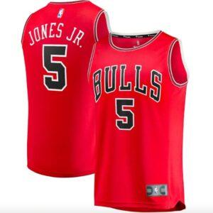2021-22-Chicago-Bulls-5-Derrick-Jones-Jr.-Fast-Break-Icon-Red-Jersey-1-300x300