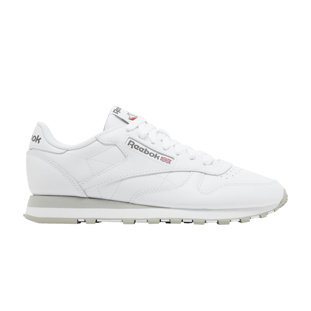 Кроссовки Reebok Classic Leather 'White Pure Grey'