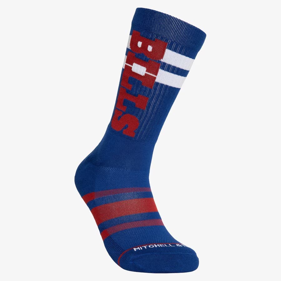 Спортивные носки Mitchell & Ness Buffalo Bills Lateral Crew Socks