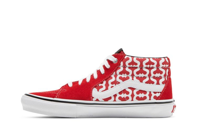 Кроссовки Vans Supreme x Grosso Mid 'Monogram S - Red'
