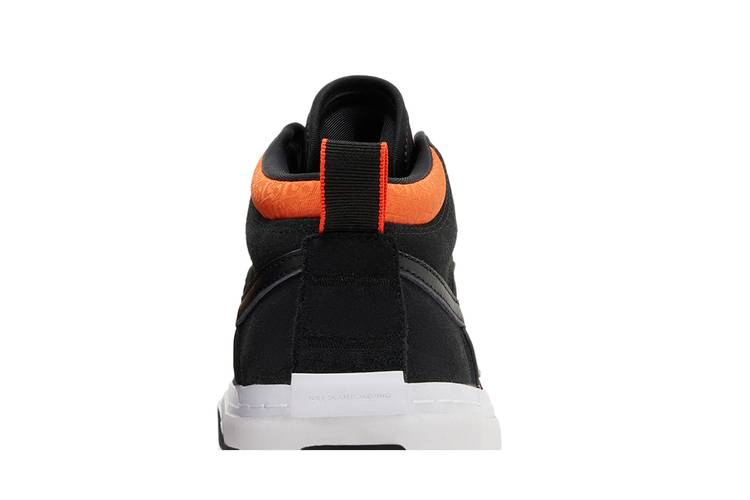 Кроссовки Nike React Leo SB 'Black Electro Orange'