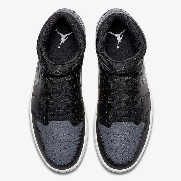 Кроссовки Air Jordan 1 Mid 'Dark Grey'