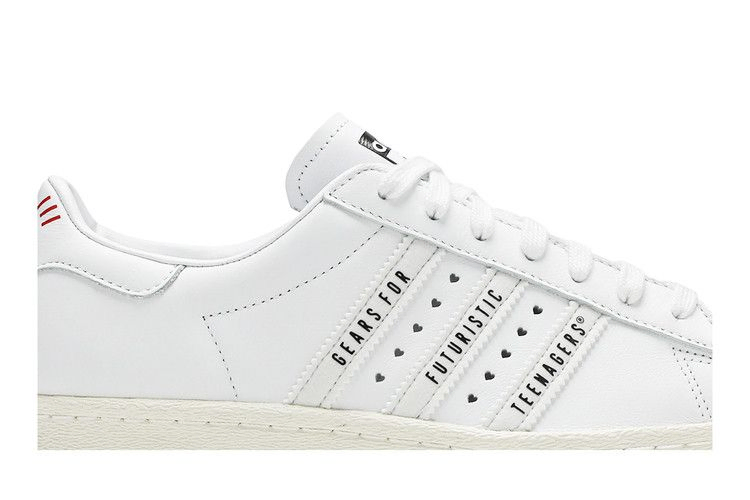 Кроссовки Human Made x adidas Superstar 'Gears For Futuristic Teenagers - White'
