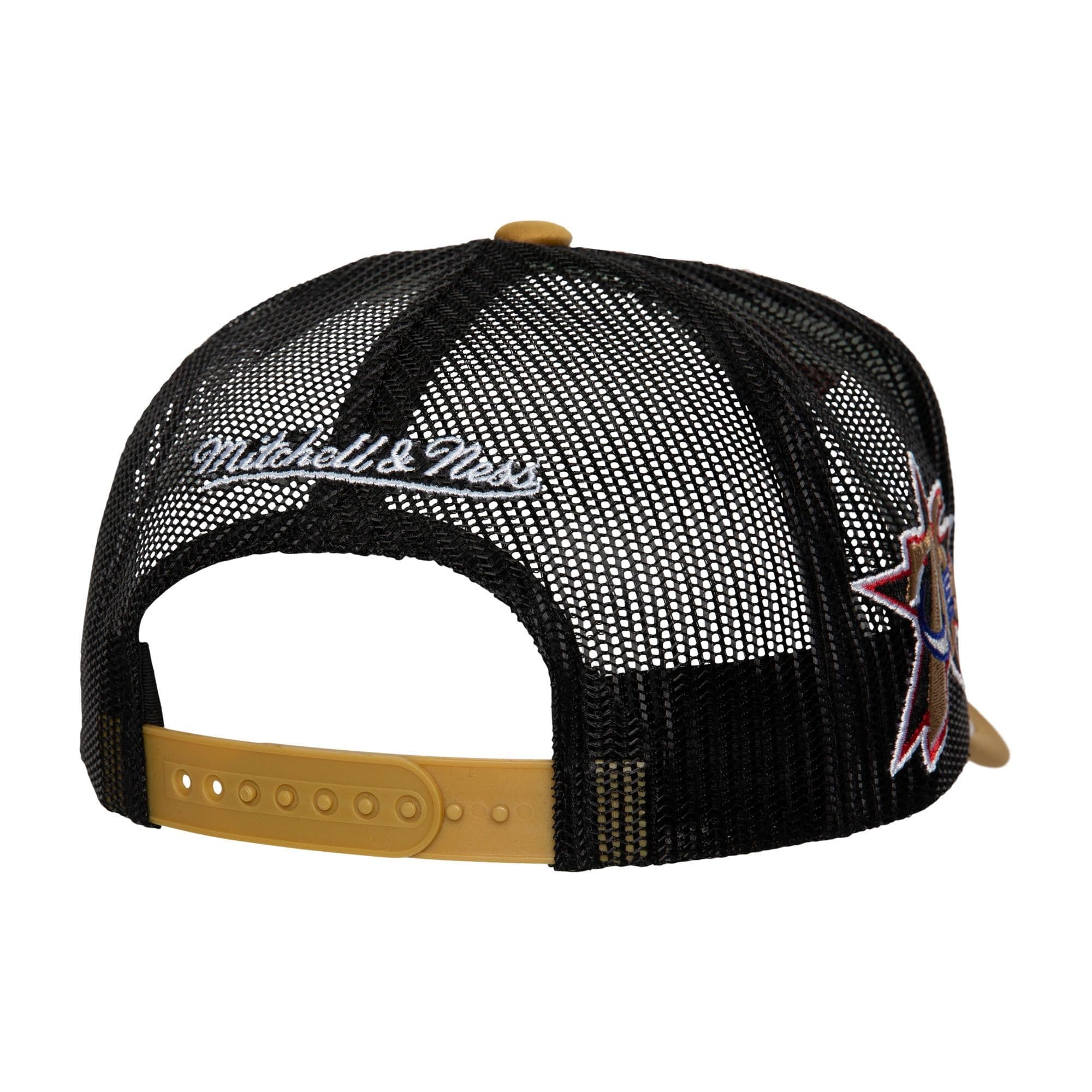 Бейсболка Mitchell & Ness Blocker Trucker HWC Philadelphia 76ers