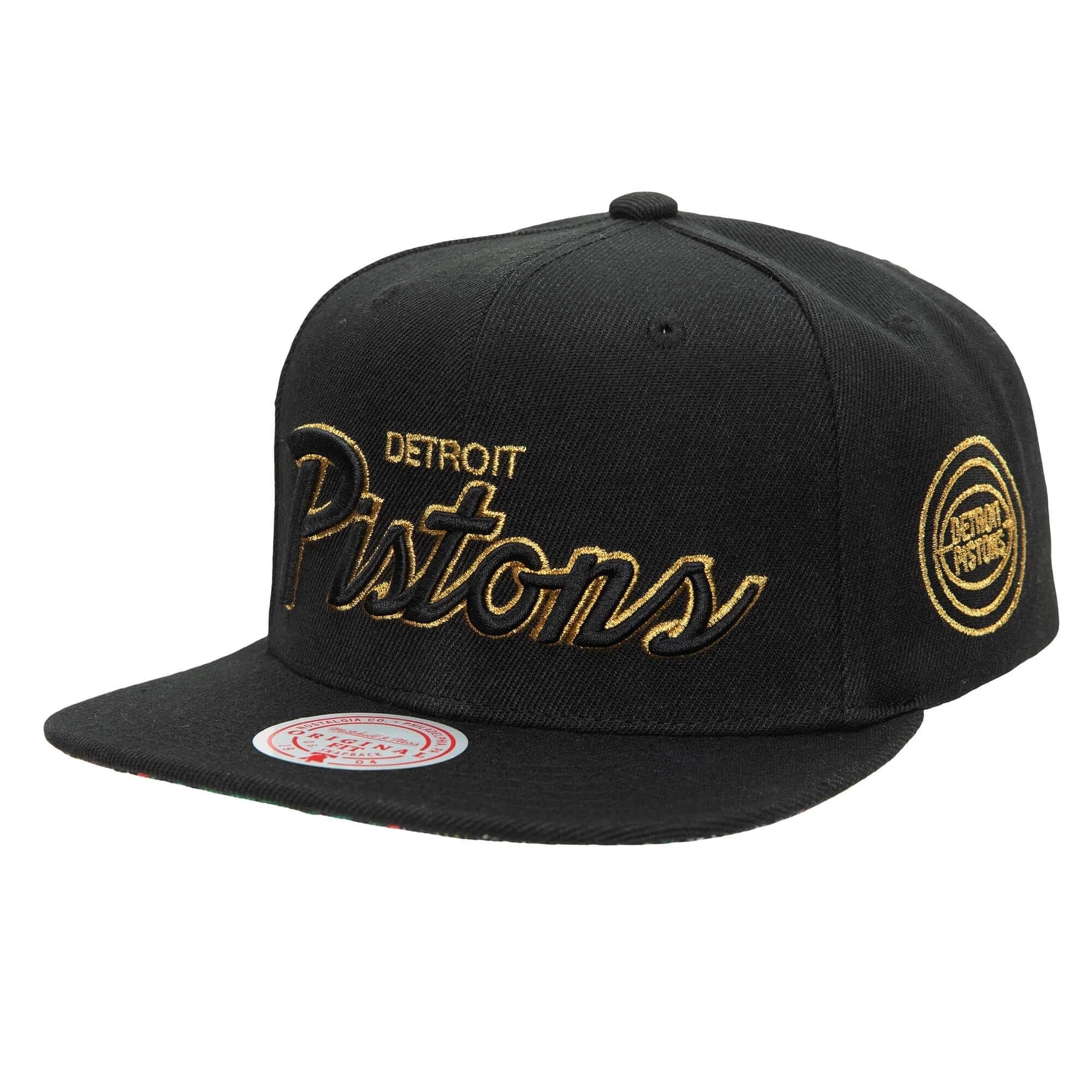 Mitchell-Ness-BHM-Script-Snapback-HWC-Detroit-Pistons-Hat