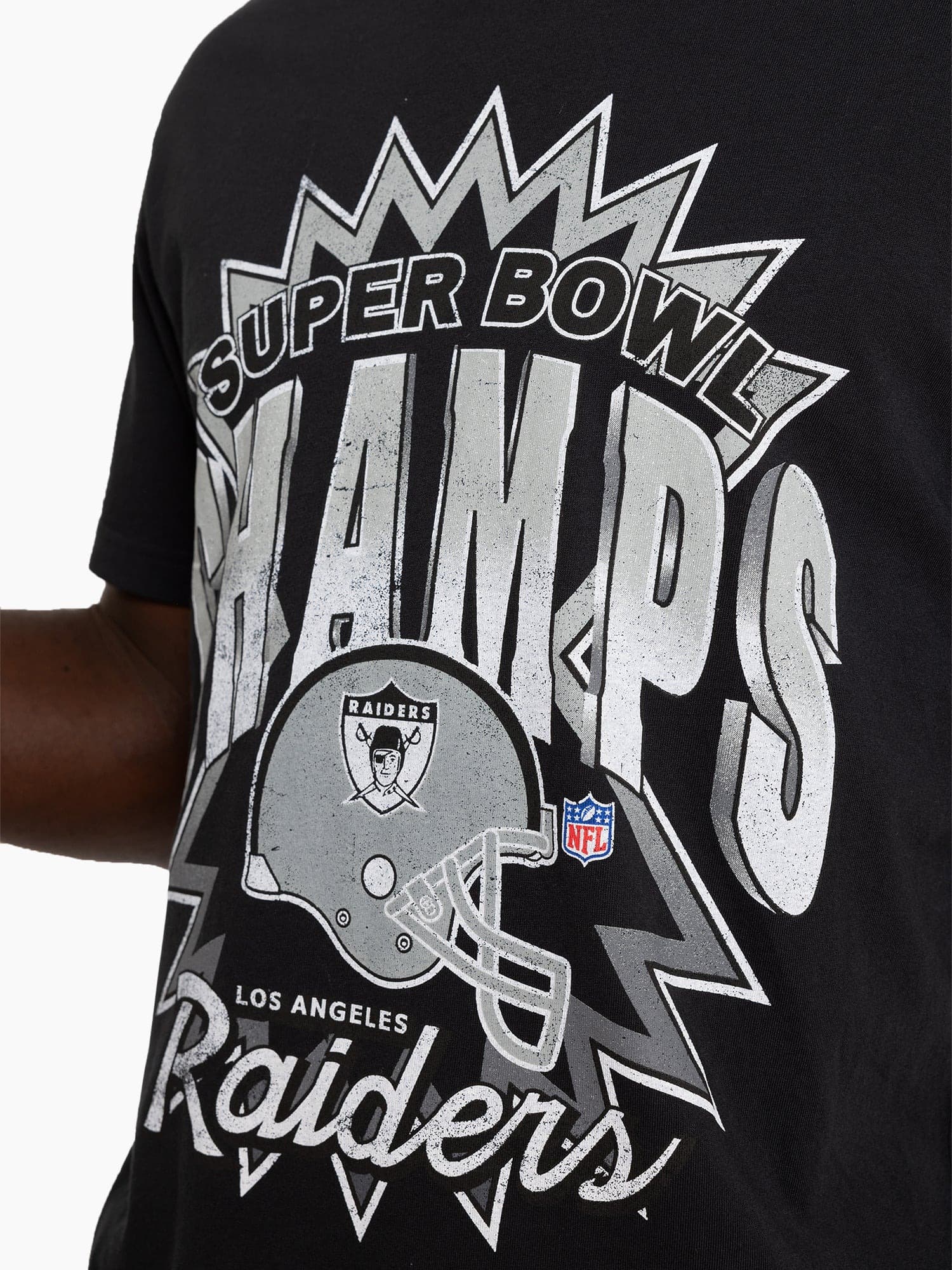 Футболка Mitchell & Ness Los Angeles Raiders Super Bowl Champs Vintage NFL T-Shirt