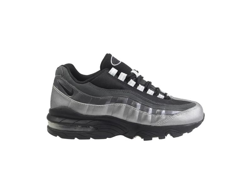 Кроссовки Nike Air Max 95 GS Black Metallic Silver