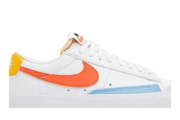 Кроссовки Nike Wmns Blazer Low '77 'White Orange'