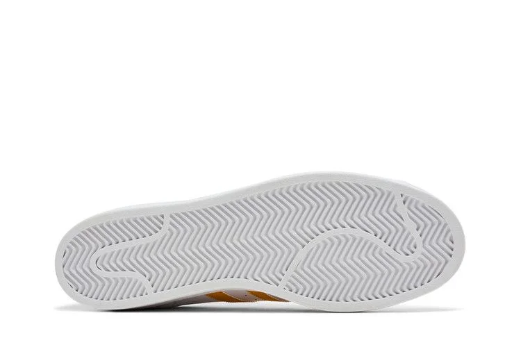 Кроссовки adidas Superstar 'White Crew Yellow'