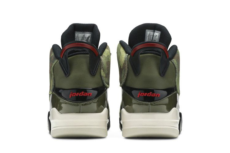 Кроссовки Air Jordan Dub Zero 'Olive Camo'