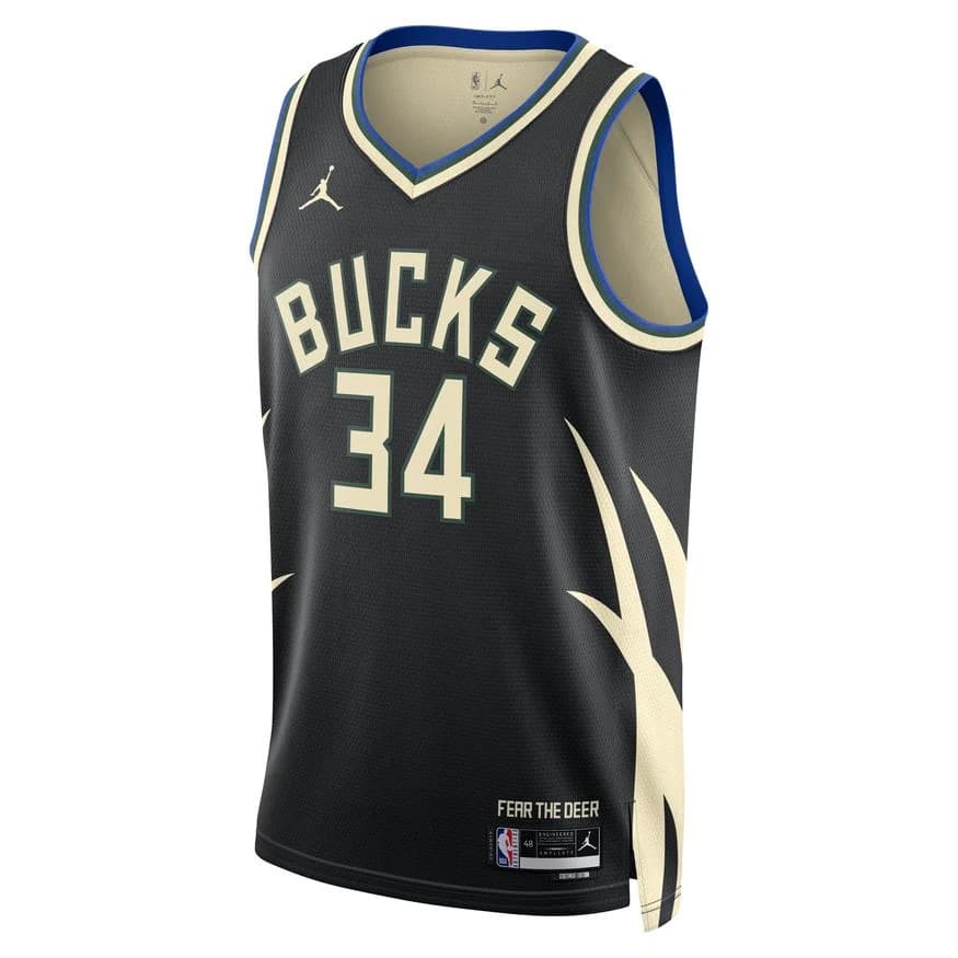 2023-24-Milwaukee-Bucks-Giannis-Antetokounmpo-34-Swingman-Statement-Edition-Black-Jersey-5
