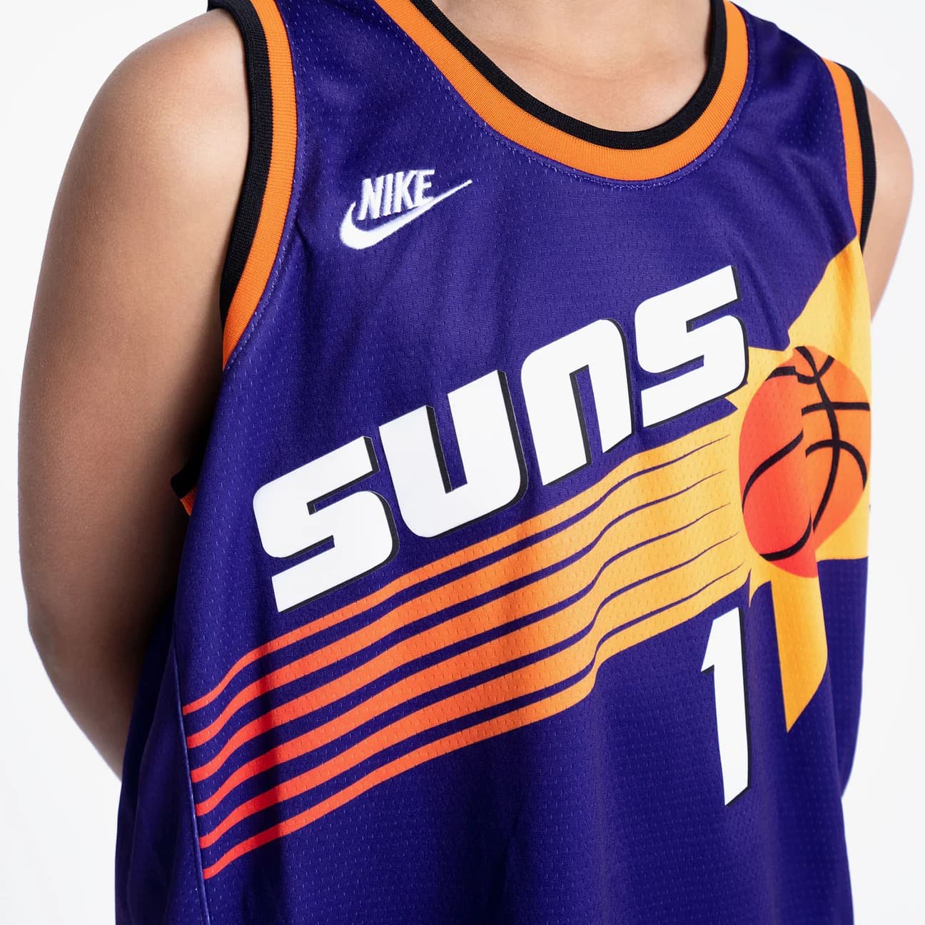 2022-23-Phoenix-Suns-Devin-Booker-1-Youth-Swingman-Classic-Edition-Purple-Jersey-2
