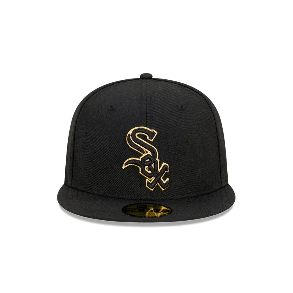 Бейсболка New Era Chicago White Sox 59FIFTY Metallic Accent MLB Fitted Hat