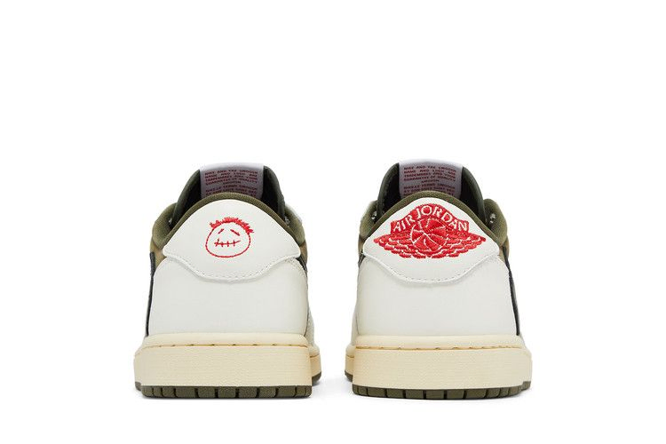 Кроссовки Travis Scott x Air Jordan 1 Retro Low OG SP 'Reverse Olive / Medium Olive'