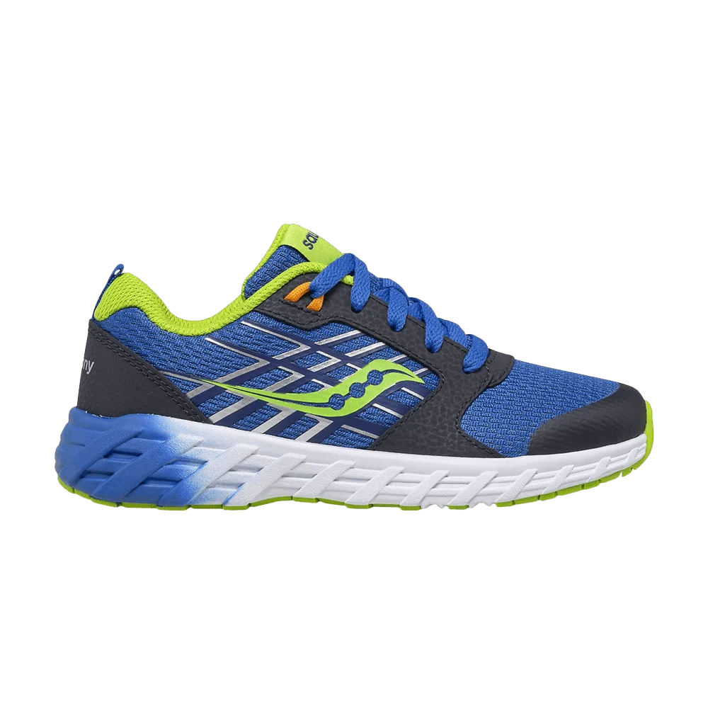 Кроссовки Saucony Wind 2.0 Lace Big Kid 'Blue Green'