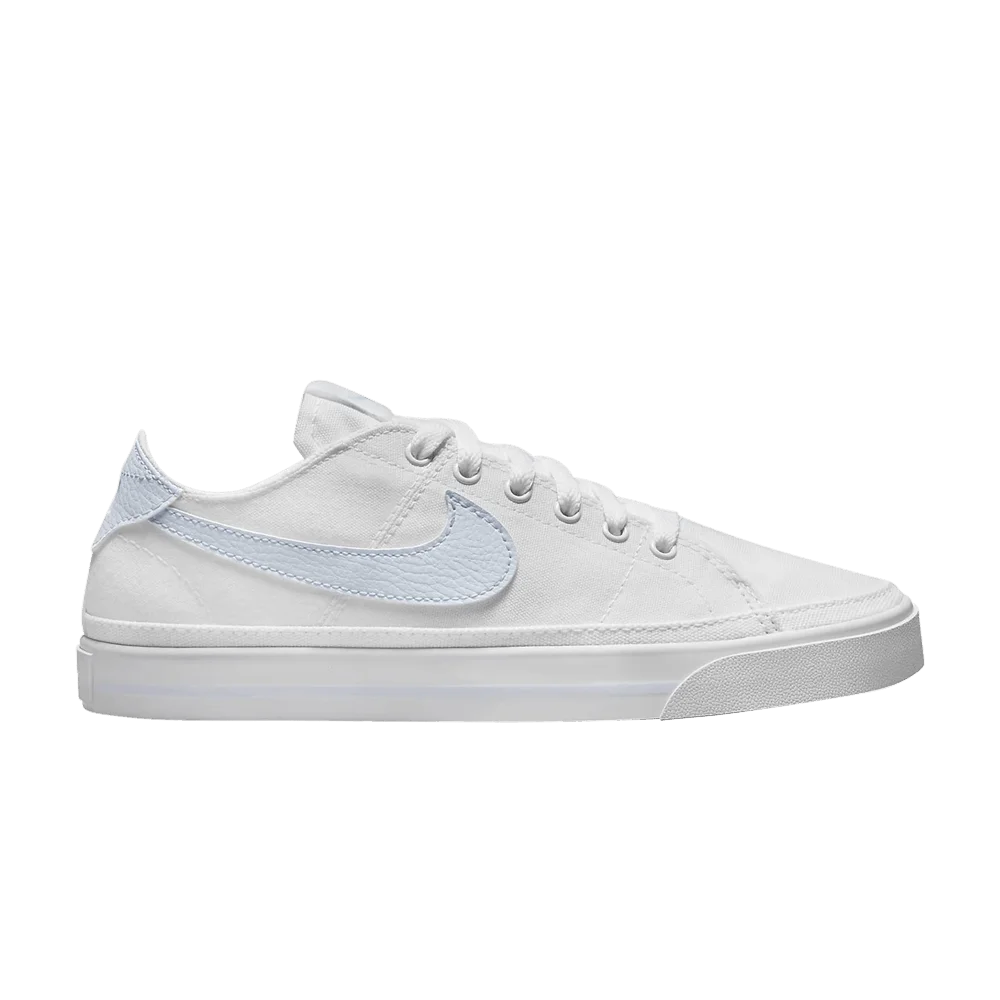 Nike Wmns Court Legacy Canvas 'White Football Grey'