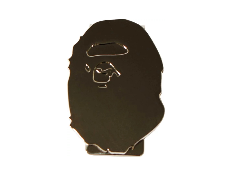 Зажим для денег BAPE Ape Head Money Clip Silver