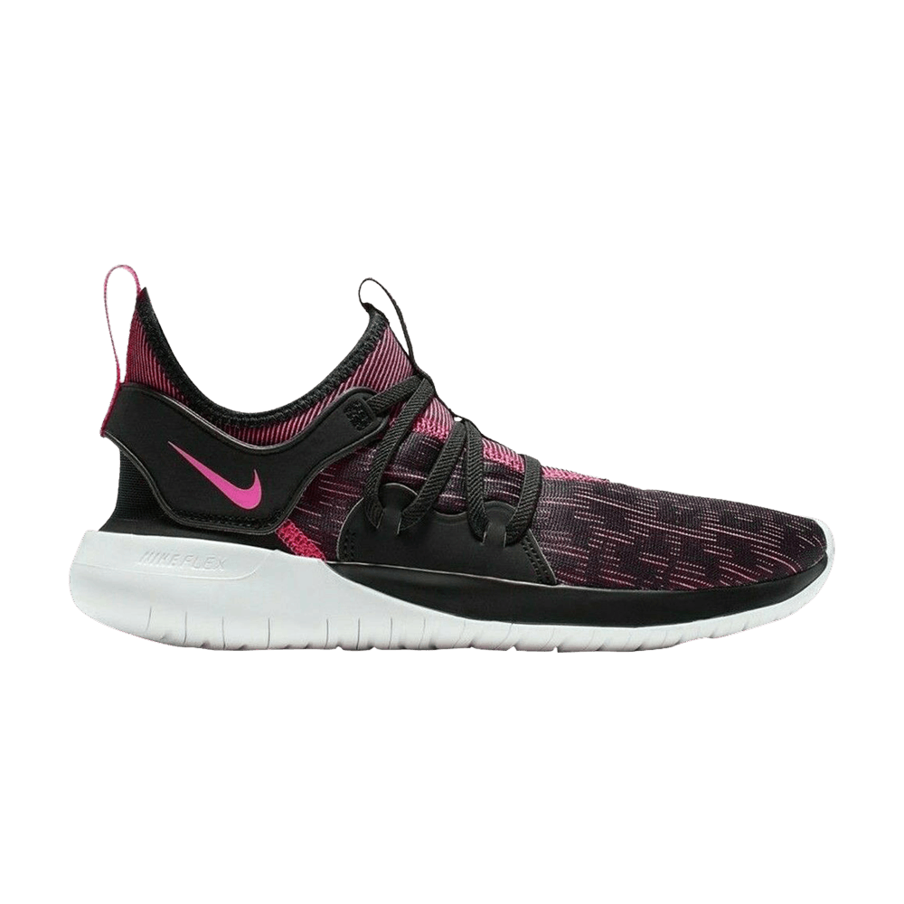Кроссовки Nike Wmns Flex Contact 3 'Black Laser Fuchsia'