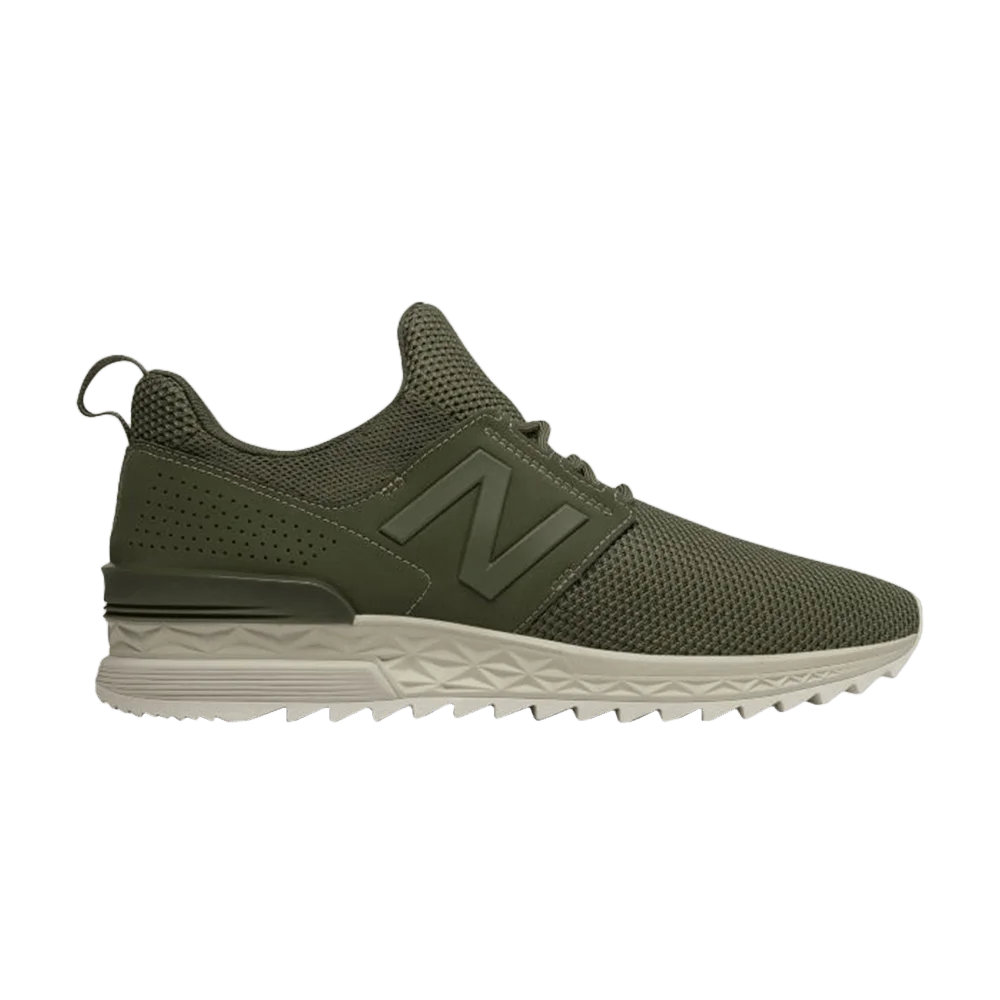 Krossovki-New-Balance-574-Sport-Dark-Covert-Green