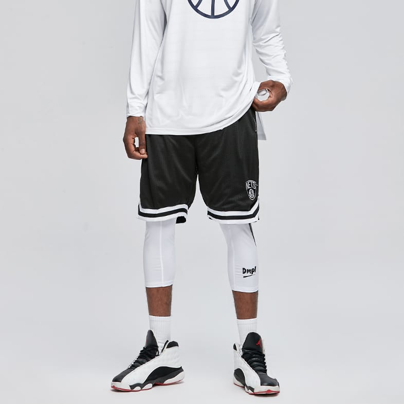 Ehot-Nets-Patch-Black-Shorts-3