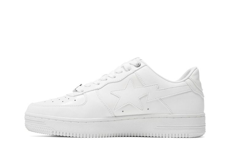 Кроссовки GOAT x Bapesta M1 Removable Tassel 'White'