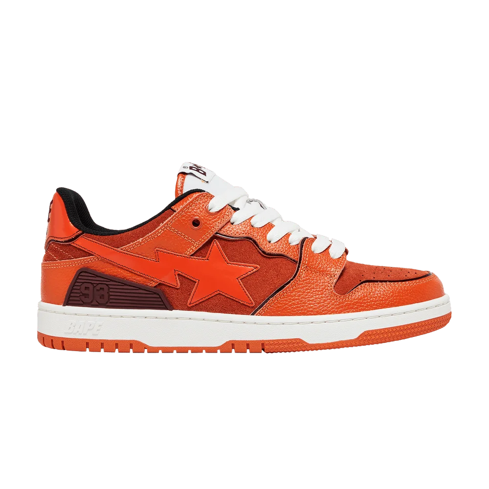 Krossovki-BAPE-Sk8-Sta-2-M1-Orange