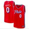 2022-23-Philadelphia-76ers-0-Tyrese-Maxey-Fast-Break-Statement-Red-Jersey-2-100x100