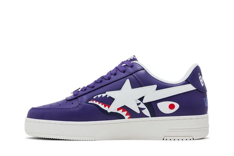 Кроссовки Bapesta Shark #2 M2 'Purple'