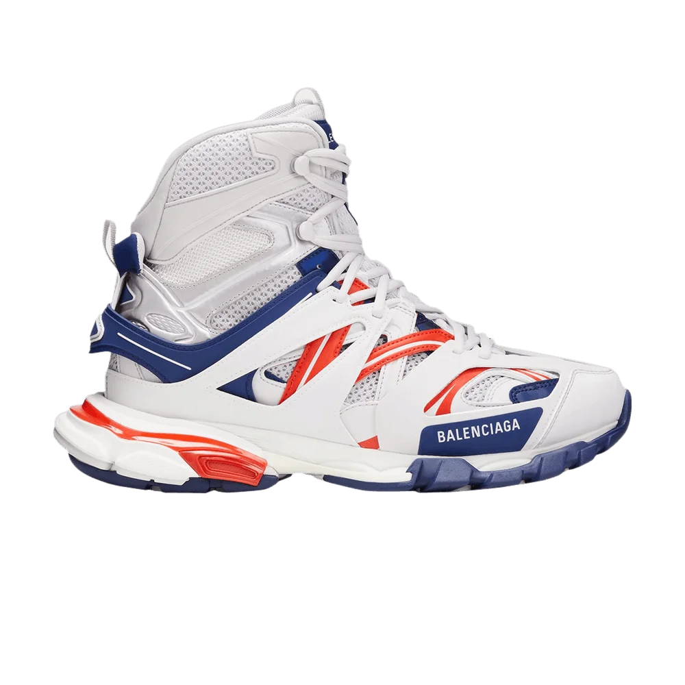 Кроссовки Balenciaga Track Hike 'Light Grey Blue Red'