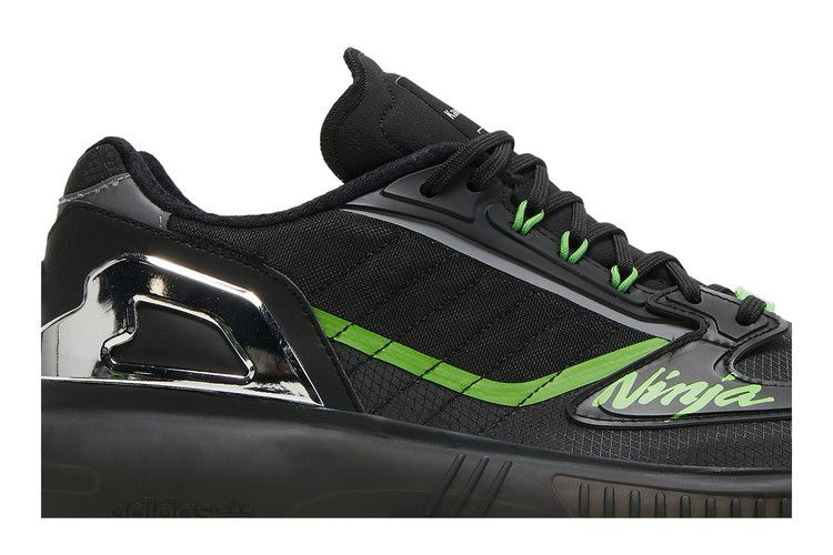 Кроссовки Kawasaki Ninja x adidas ZX 5000 Boost 'Black Green'