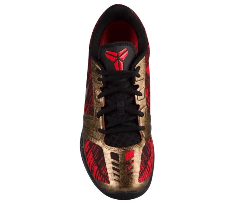 Кроссовки Nike KB Mentality 'Black Gold Red'