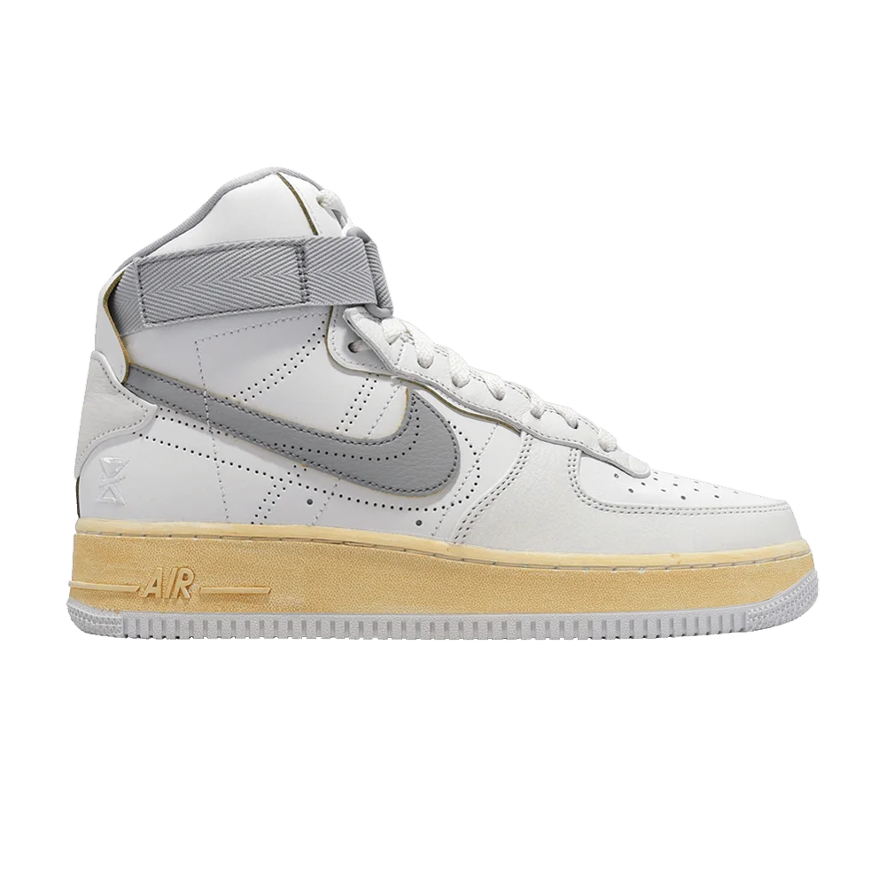 Кроссовки Nike Air Force 1 High '07 Premium 'White Wolf Grey'