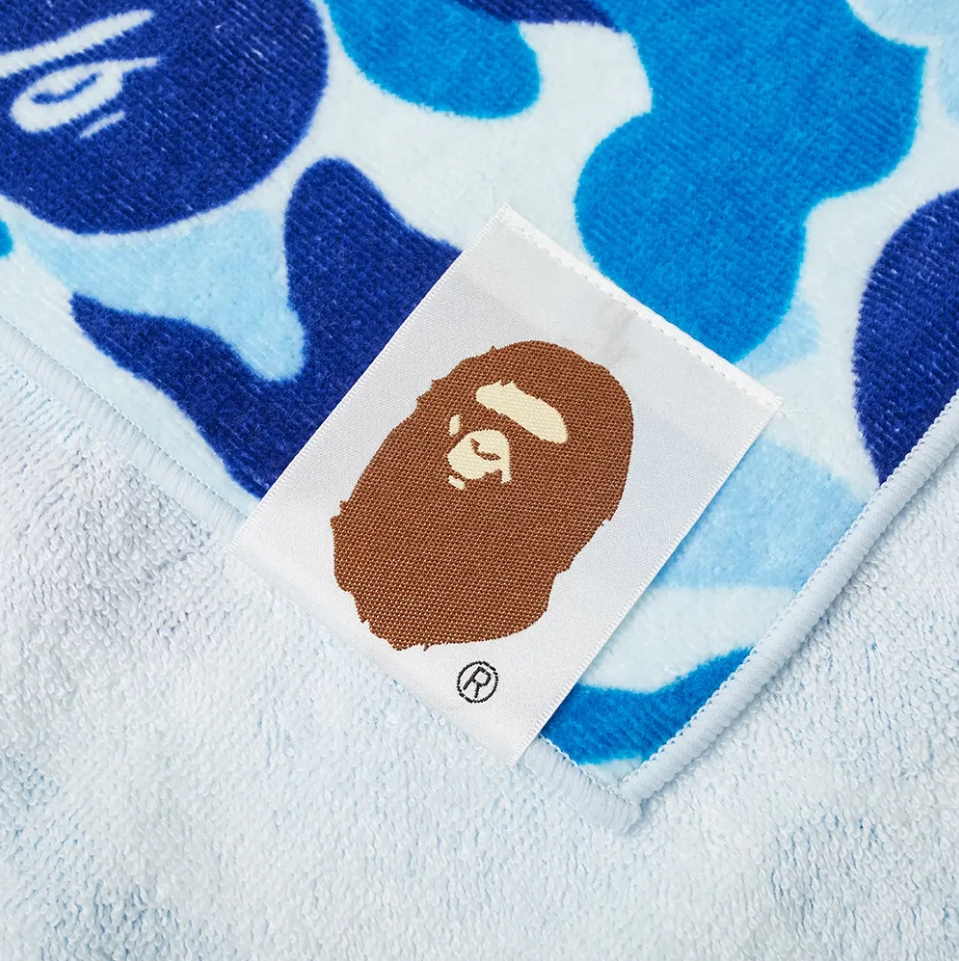 BAPE-ABC-Camo-Beach-Towel-Blue-1