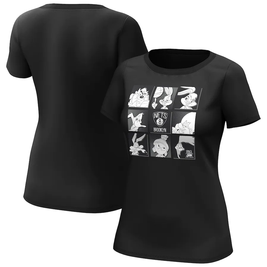 Футболка Brooklyn Nets Fanatics Branded Space Jam Tune Squad T-Shirt – Womens