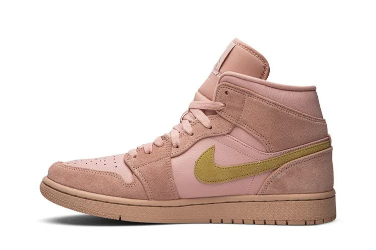 Кроссовки Air Jordan 1 Mid 'Coral Gold'
